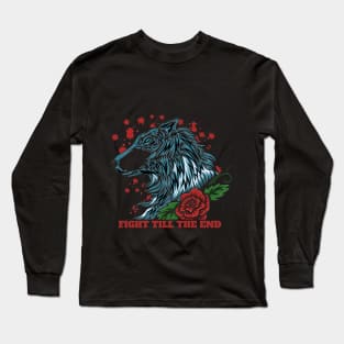 Fight till the end Long Sleeve T-Shirt